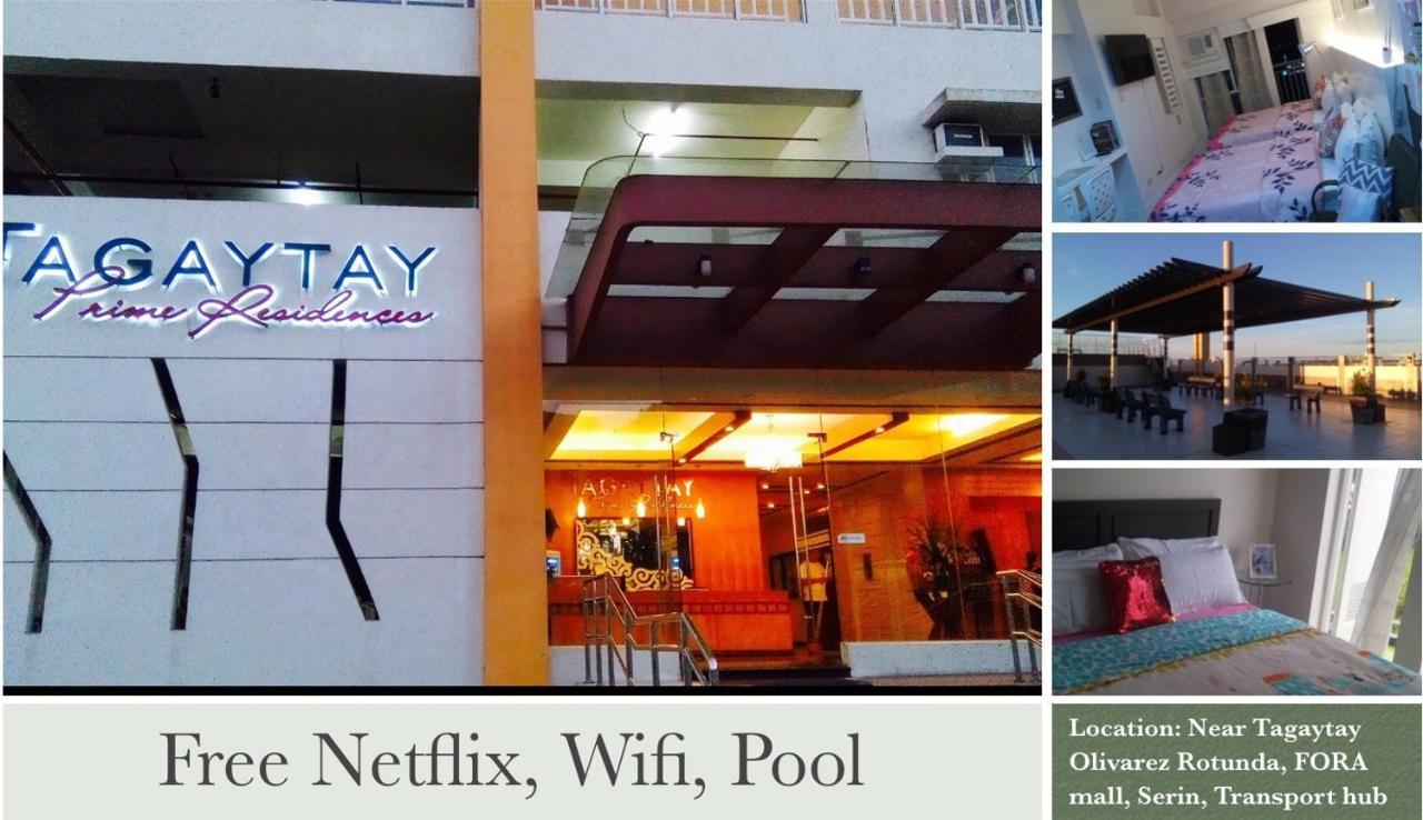 Mary'S Crib Cityland Prime Tagaytay With Free Wifi & Swimming Тагайтай Экстерьер фото